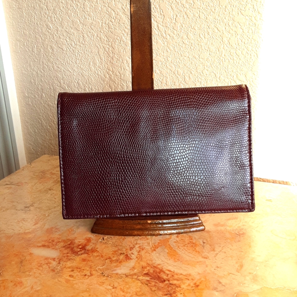 DVF Diane Von Furstenberg Leather Envelope/Pouch with Card Holder💖💖💖NWOT - Picture 2 of 6